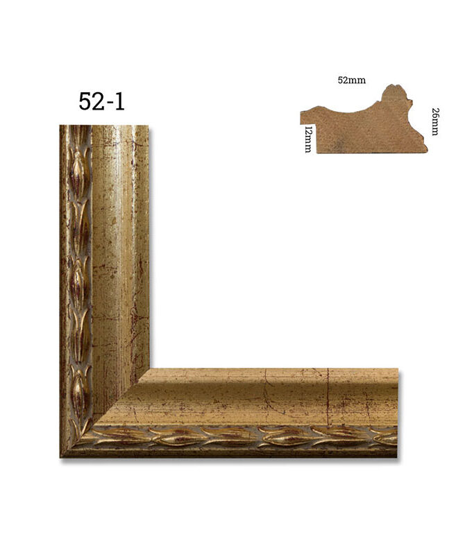 52-1 ornamented old gold